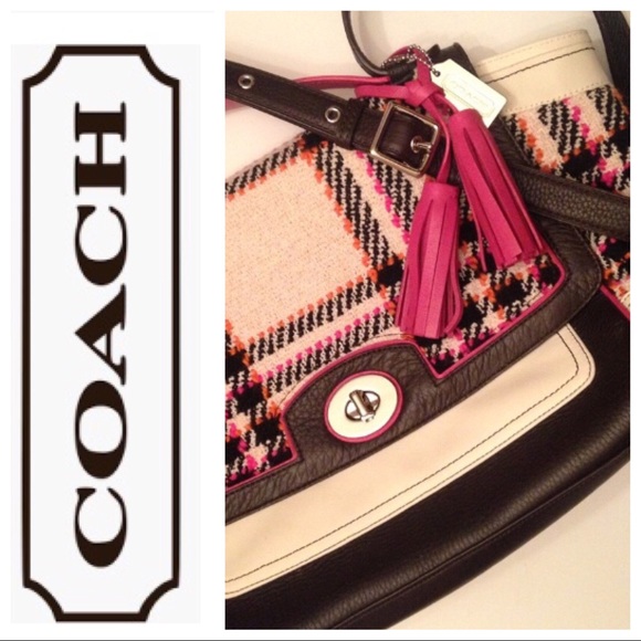 Coach Handbags - Coach Large Legacy Plaid Carryall Satchel